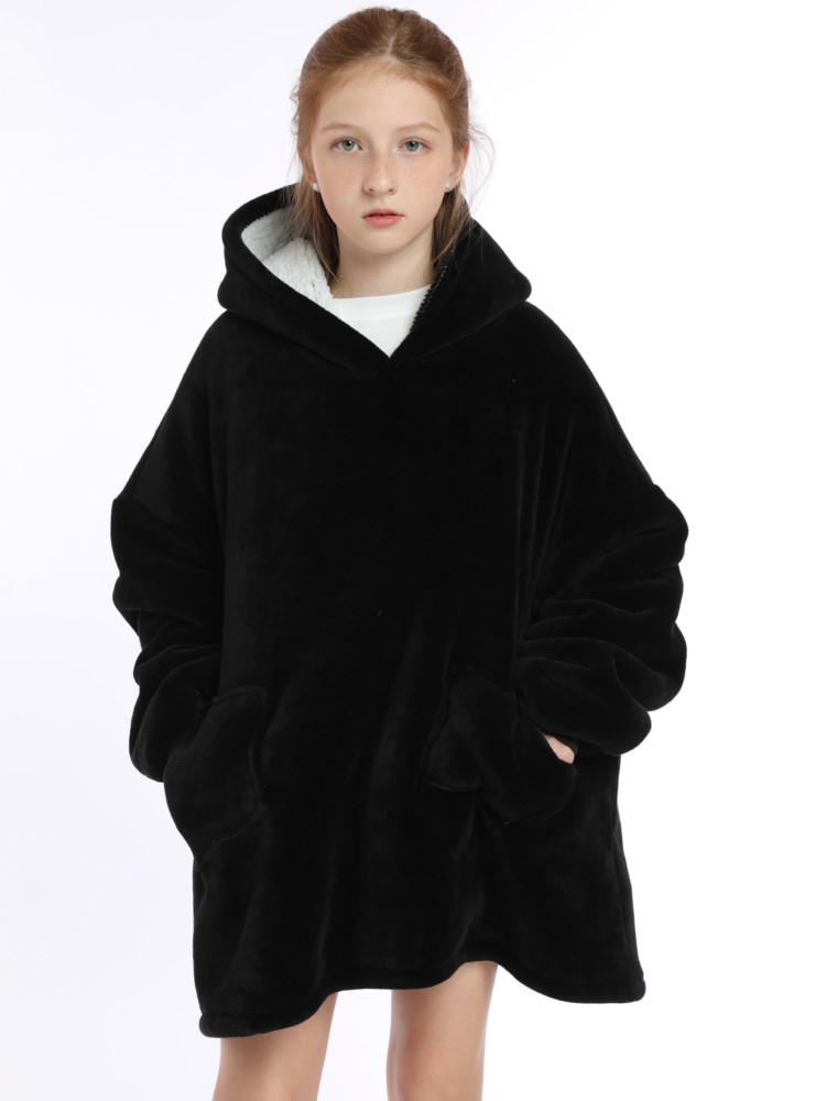 Winter Sherpa Blanket Teens Ho - Sherpa Hoodie Fleece review and price