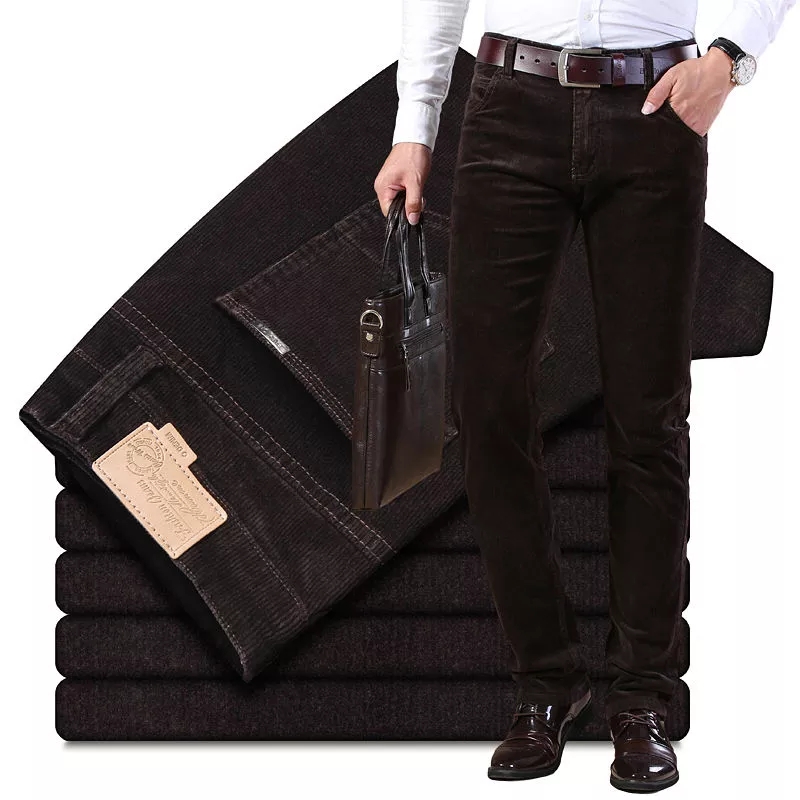 Autumn Winter Men`s Thick Warm - Corduroy Pant Warm review and price