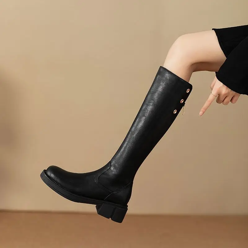 Autumn Winter Middle Heel Ladi - Waterproof Winter Boot review and price